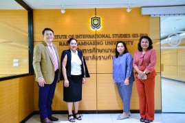 Welcomed representatives from Smart Global Innovation, Thailand